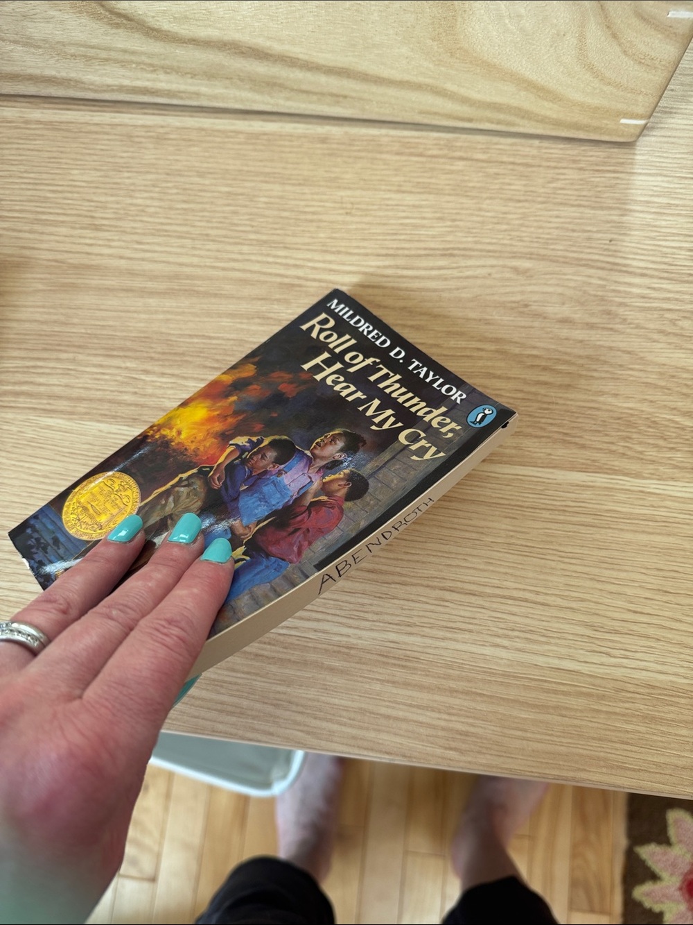 Roll of Thunder, Hear My Cry by Mildred D. Taylor. - Picture 4 of 4